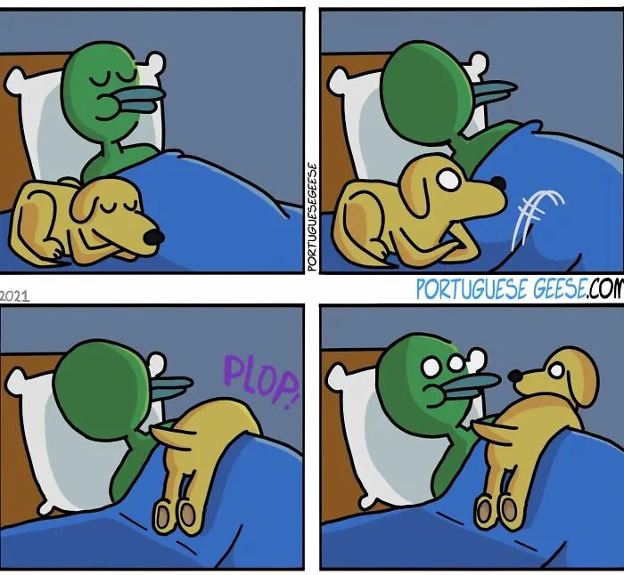 This Artist Created 30 New Comics Featuring Some Awkward Situations And Twisted Endings
