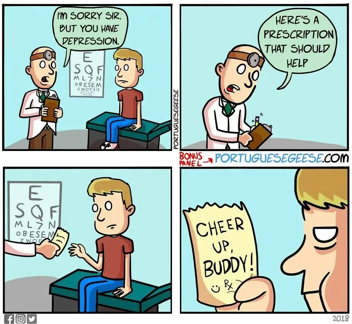 This Artist Created 30 New Comics Featuring Some Awkward Situations And Twisted Endings