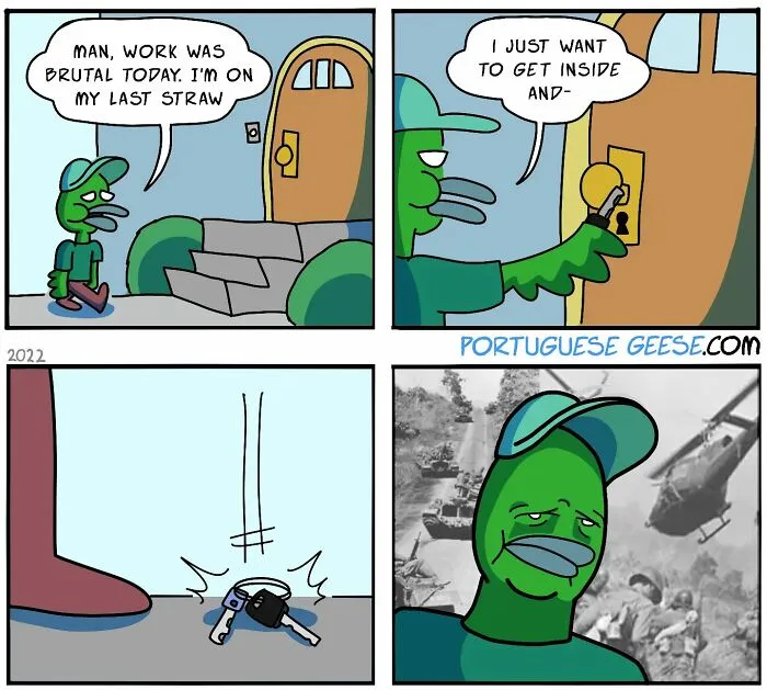 This Artist Created 30 New Comics Featuring Some Awkward Situations And Twisted Endings