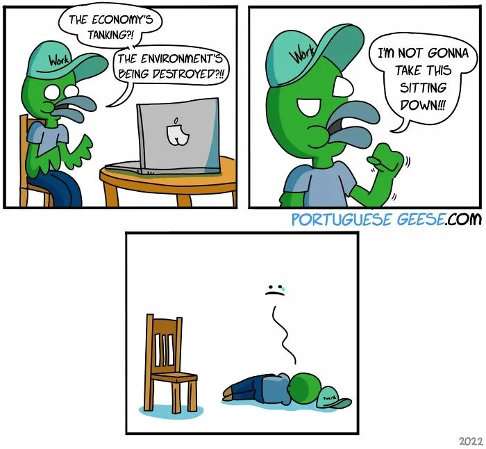 This Artist Created 30 New Comics Featuring Some Awkward Situations And Twisted Endings