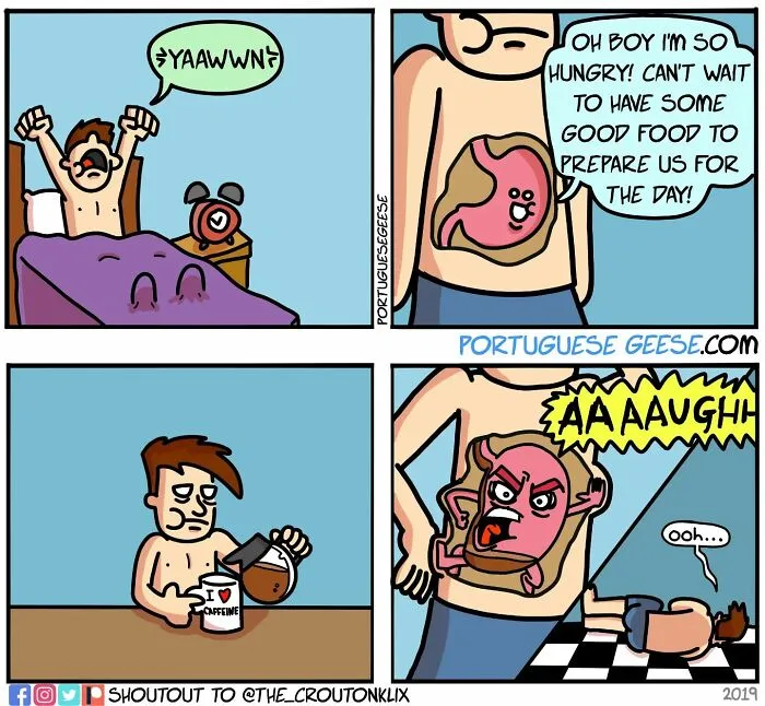 This Artist Created 30 New Comics Featuring Some Awkward Situations And Twisted Endings