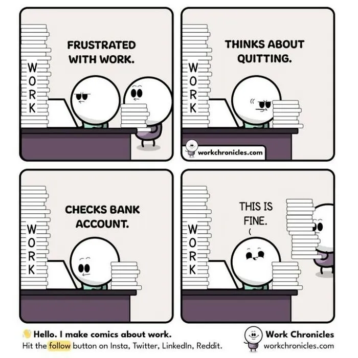 40 Spot-On Office Experiences Illustrated By This Comic Artist (New Pics)
