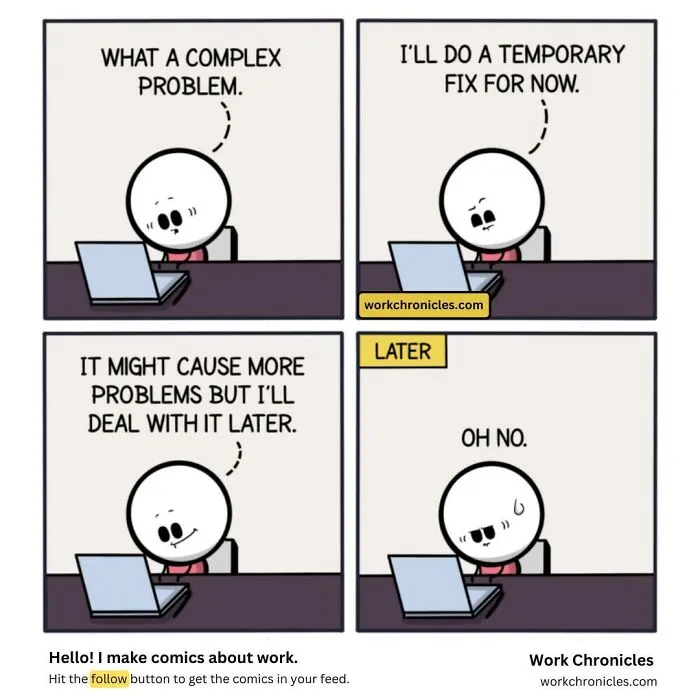 40 Spot-On Office Experiences Illustrated By This Comic Artist (New Pics)