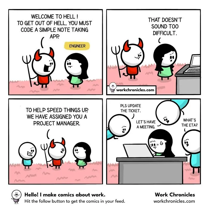 40 Spot-On Office Experiences Illustrated By This Comic Artist (New Pics)