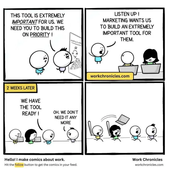 40 Spot-On Office Experiences Illustrated By This Comic Artist (New Pics)