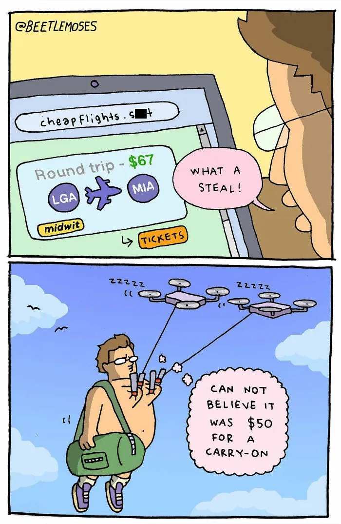 30 Ridiculous Comics With Unexpected Endings By Harris Fishman (New Pics)