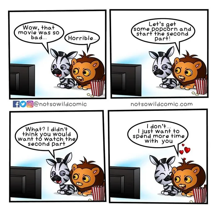 “Not So Wild”: This Artist Creates Wholesome Comics Featuring Animals (30 Pics)