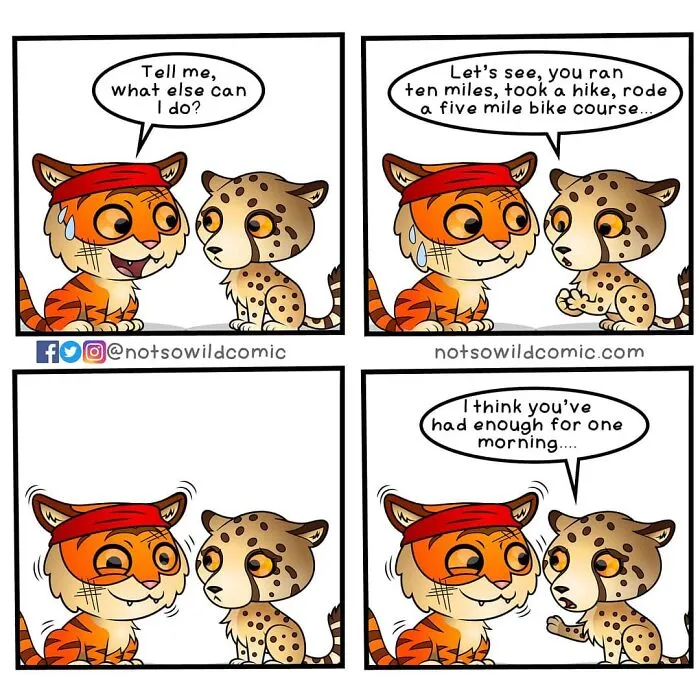 “Not So Wild”: This Artist Creates Wholesome Comics Featuring Animals (30 Pics)