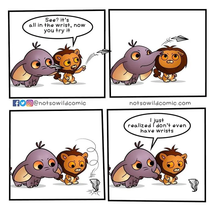 “Not So Wild”: This Artist Creates Wholesome Comics Featuring Animals (30 Pics)
