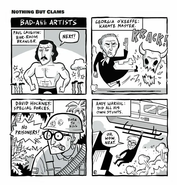 I Created 20 Comics Featuring Themes Of Doom, Failure, Cynicism, Crime, And Punishment