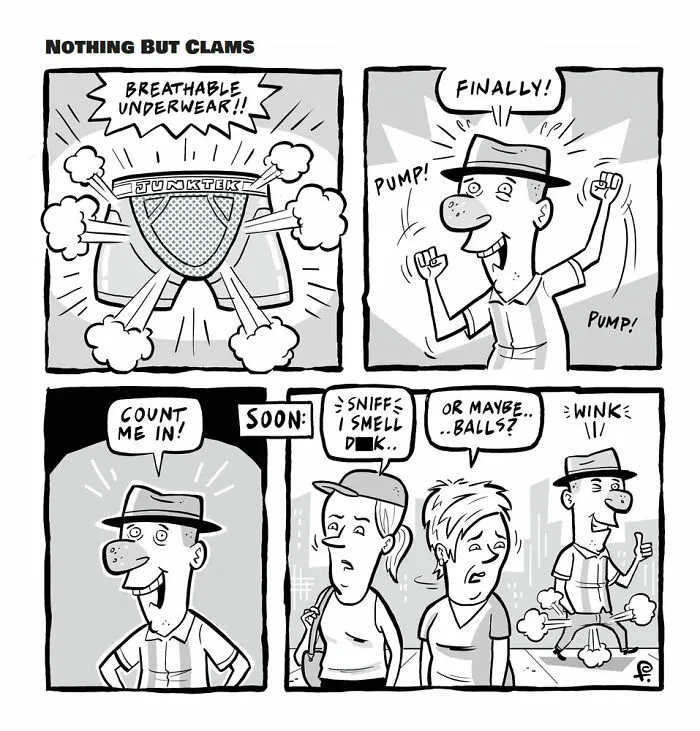 I Created 20 Comics Featuring Themes Of Doom, Failure, Cynicism, Crime, And Punishment