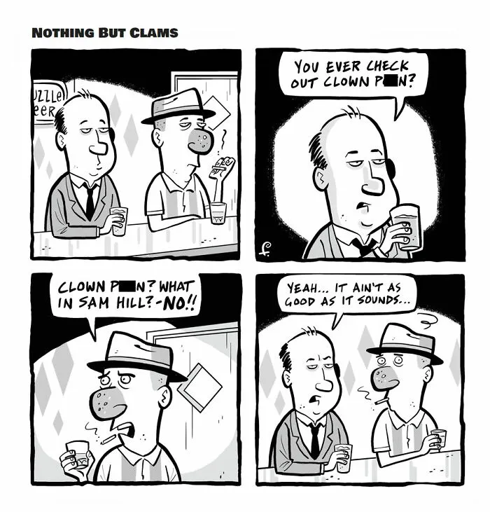 I Created 20 Comics Featuring Themes Of Doom, Failure, Cynicism, Crime, And Punishment