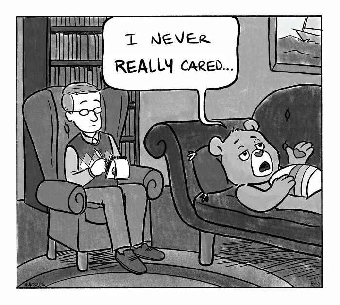 35 Witty One-Panel Comics From The Collaborative Minds Of Two Artists Under The Name Quickies