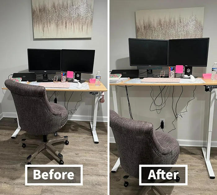 Wave Goodbye To The Chair Slump And Hello To Productivity Levels That Are *literally* On The Rise—because This Height Adjustable Standing Desk Is Your Spine's New Happy Place.