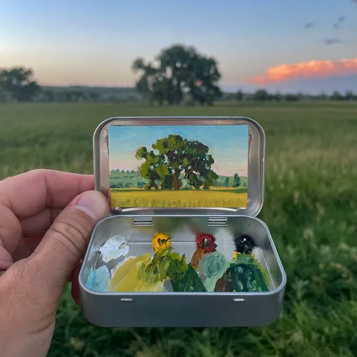 45 Pocket-Sized Masterpieces By This Artist That Paints In Altoid Tins (New Pics)