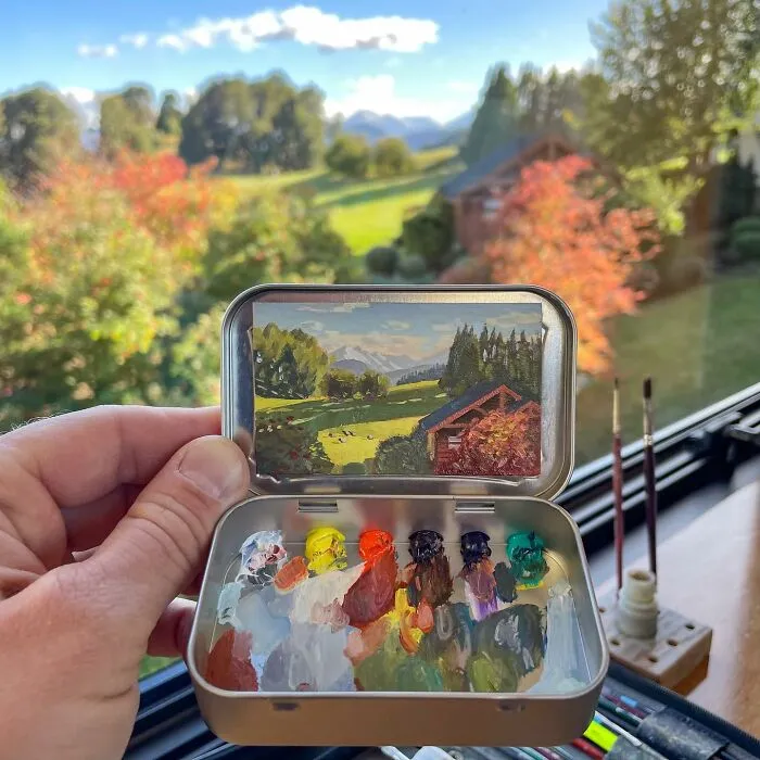 45 Pocket-Sized Masterpieces By This Artist That Paints In Altoid Tins (New Pics)