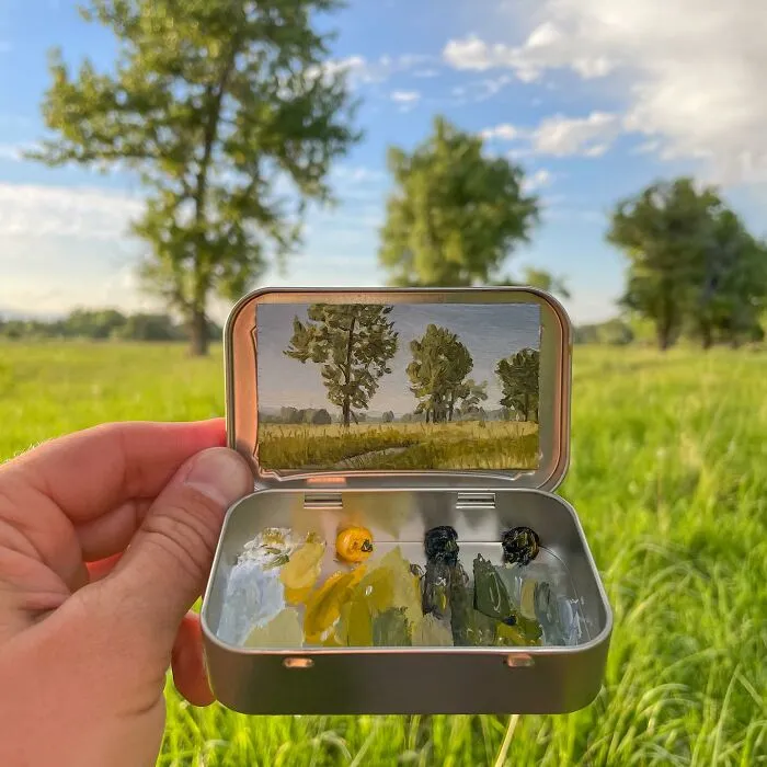 45 Pocket-Sized Masterpieces By This Artist That Paints In Altoid Tins (New Pics)