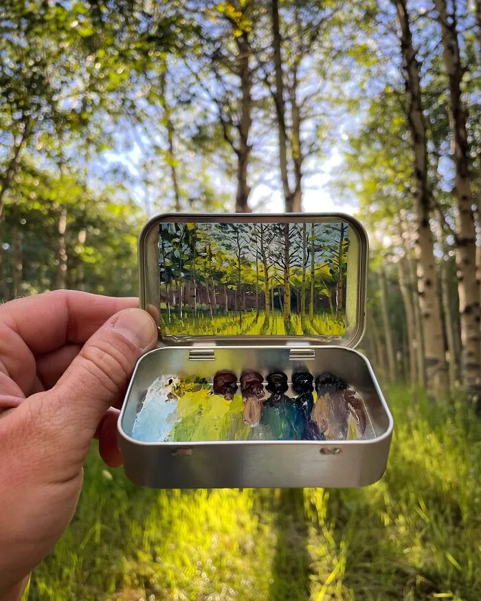 45 Pocket-Sized Masterpieces By This Artist That Paints In Altoid Tins (New Pics)