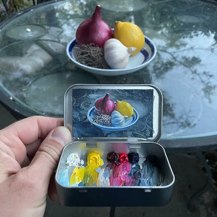 45 Pocket-Sized Masterpieces By This Artist That Paints In Altoid Tins (New Pics)
