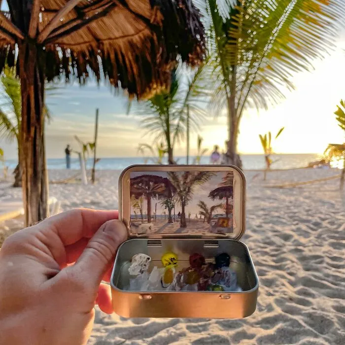 45 Pocket-Sized Masterpieces By This Artist That Paints In Altoid Tins (New Pics)