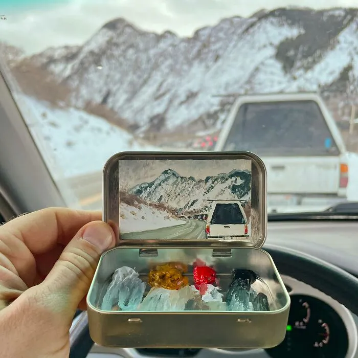 45 Pocket-Sized Masterpieces By This Artist That Paints In Altoid Tins (New Pics)