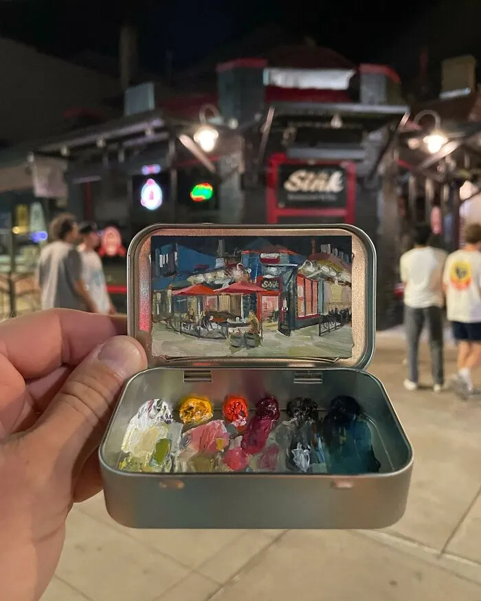 45 Pocket-Sized Masterpieces By This Artist That Paints In Altoid Tins (New Pics)