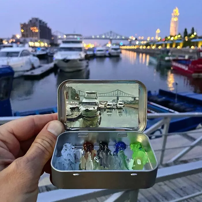 45 Pocket-Sized Masterpieces By This Artist That Paints In Altoid Tins (New Pics)