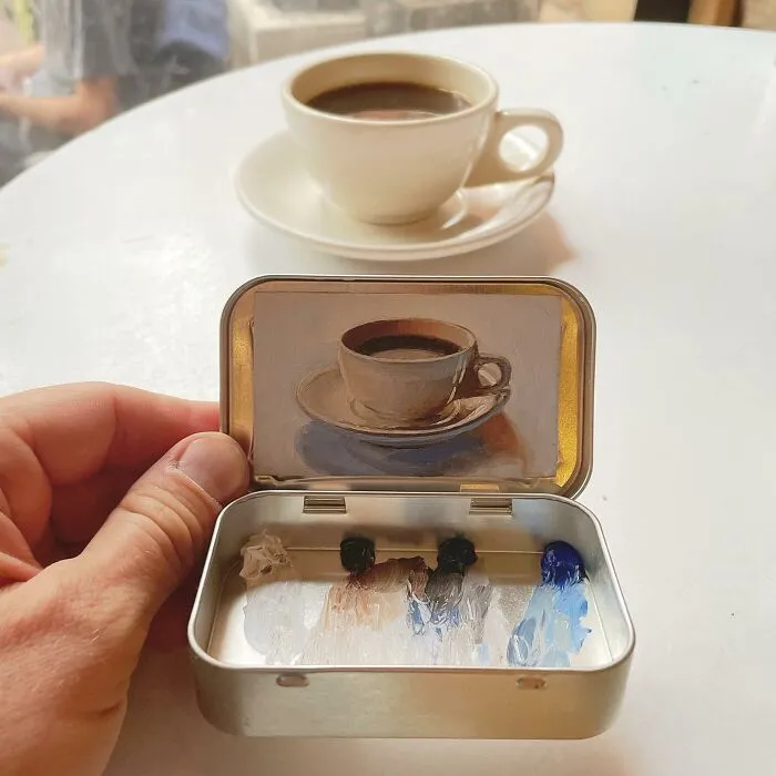45 Pocket-Sized Masterpieces By This Artist That Paints In Altoid Tins (New Pics)