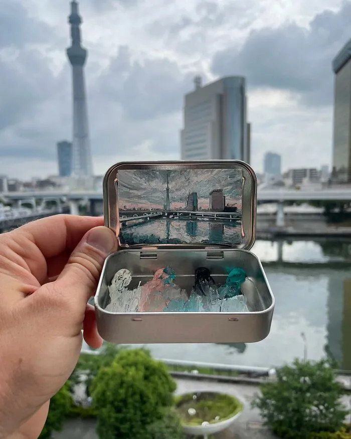 45 Pocket-Sized Masterpieces By This Artist That Paints In Altoid Tins (New Pics)