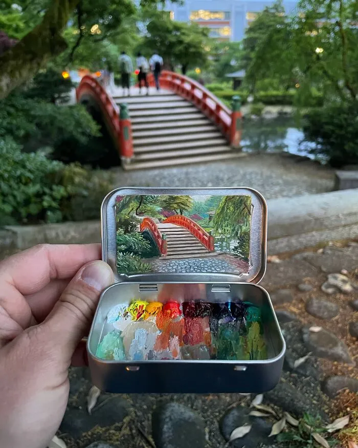 45 Pocket-Sized Masterpieces By This Artist That Paints In Altoid Tins (New Pics)