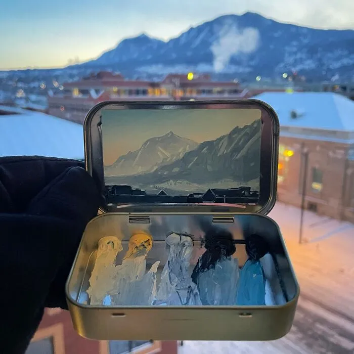 45 Pocket-Sized Masterpieces By This Artist That Paints In Altoid Tins (New Pics)