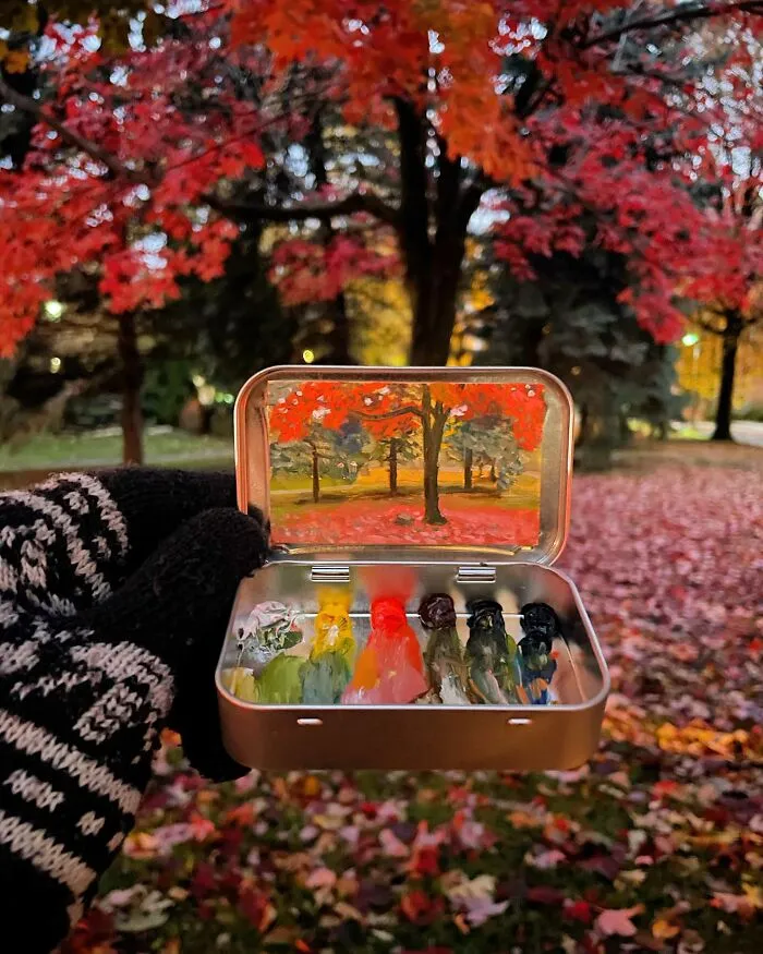 45 Pocket-Sized Masterpieces By This Artist That Paints In Altoid Tins (New Pics)