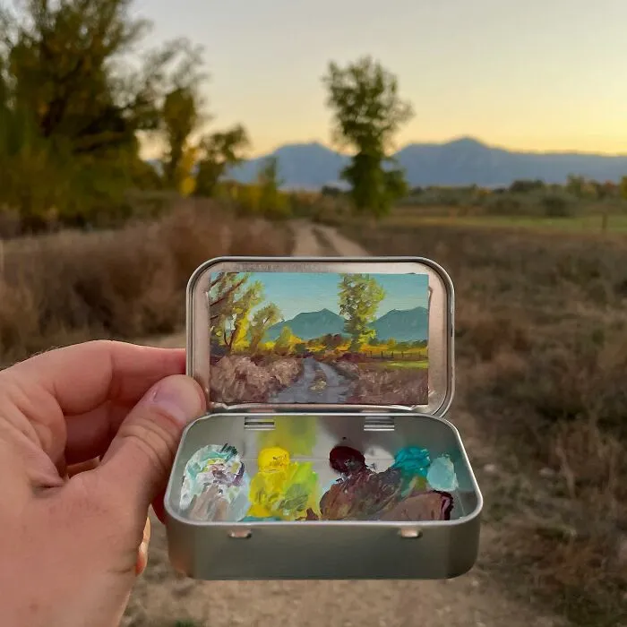45 Pocket-Sized Masterpieces By This Artist That Paints In Altoid Tins (New Pics)