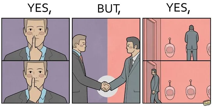 “Yes, But”: 26 Thought-Provoking Illustrations Showcasing Society’s Most Common Contradictions (New Pics)