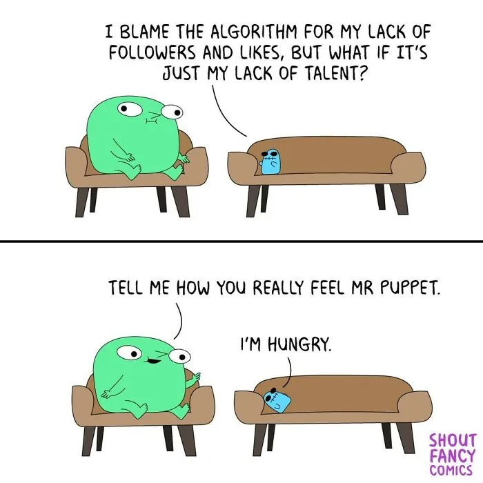 “Shout Fancy Comics”: 20 New Cartoons Full Of Surprising Twists
