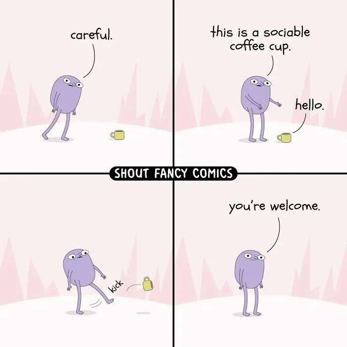 “Shout Fancy Comics”: 20 New Cartoons Full Of Surprising Twists