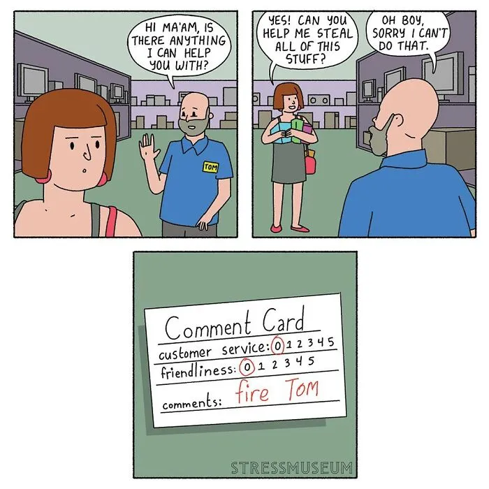 35 Dark Comics With Unexpected Twists By Stressmuseum