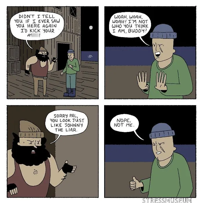 35 Dark Comics With Unexpected Twists By Stressmuseum