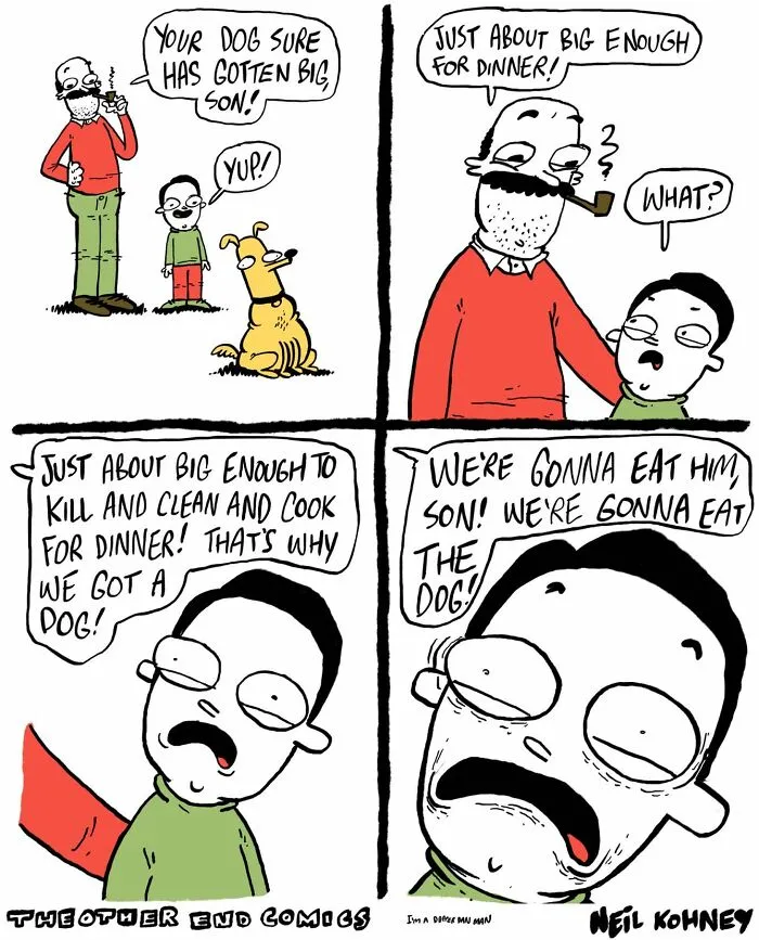 These 19 Comics From "The Other End" Are So Darkly Funny, They’re Actually Relatable