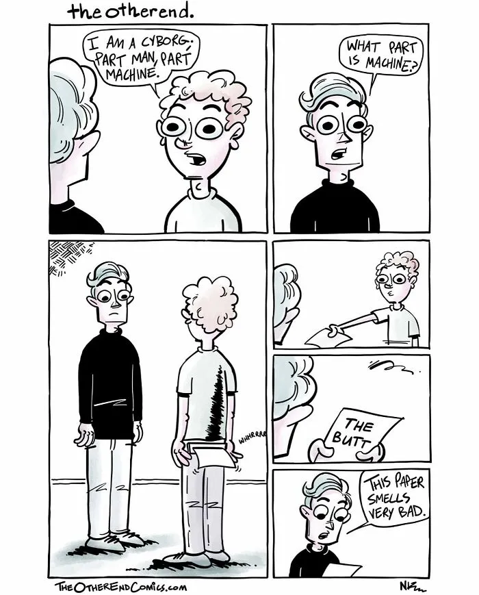 These 19 Comics From "The Other End" Are So Darkly Funny, They’re Actually Relatable