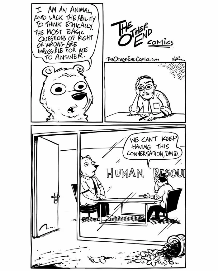 These 19 Comics From "The Other End" Are So Darkly Funny, They’re Actually Relatable
