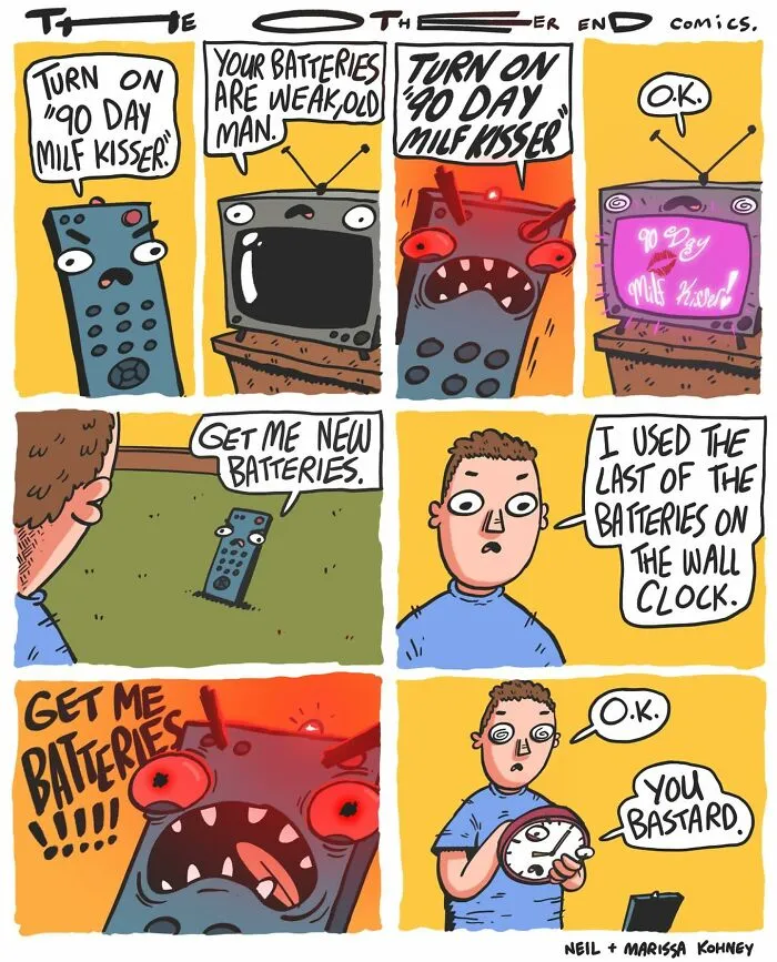 These 19 Comics From "The Other End" Are So Darkly Funny, They’re Actually Relatable