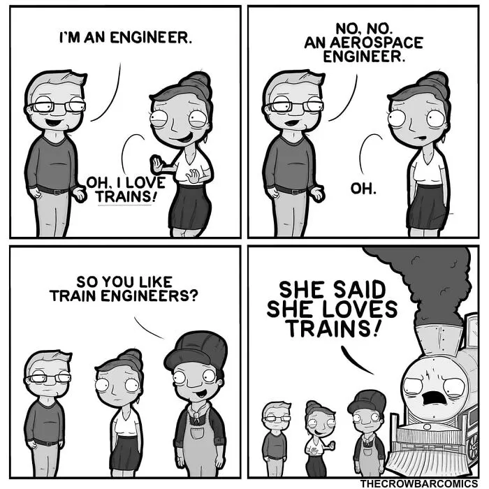 Turning Everyday Life Into Comedy: 28 Amusing Cartoons By The Crowbar Comics