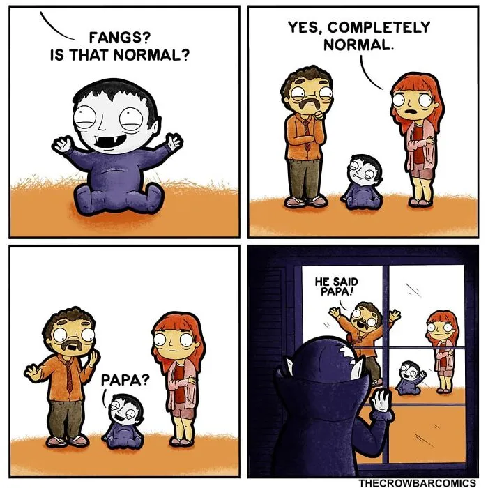 Turning Everyday Life Into Comedy: 28 Amusing Cartoons By The Crowbar Comics