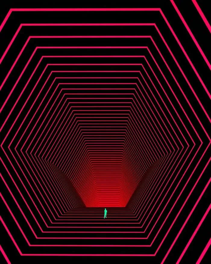 30 Psychedelic Illusions That Will Make You Want To Scroll Up And Down, Created By This Artist