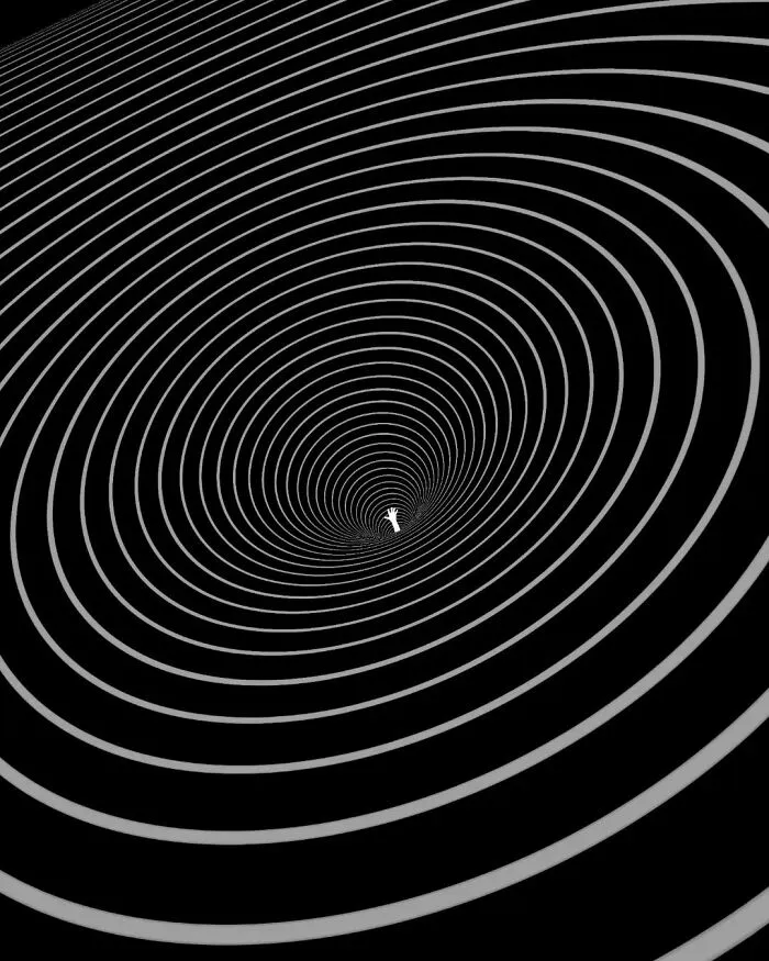 30 Psychedelic Illusions That Will Make You Want To Scroll Up And Down, Created By This Artist