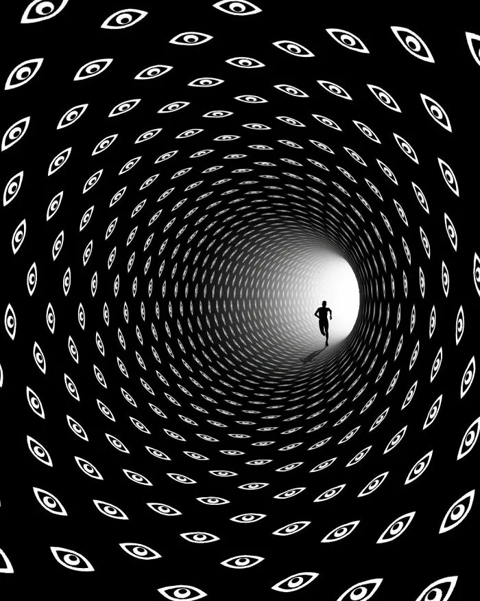 30 Psychedelic Illusions That Will Make You Want To Scroll Up And Down, Created By This Artist