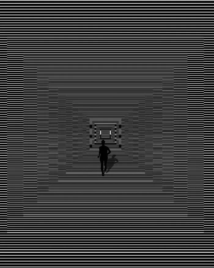 30 Psychedelic Illusions That Will Make You Want To Scroll Up And Down, Created By This Artist