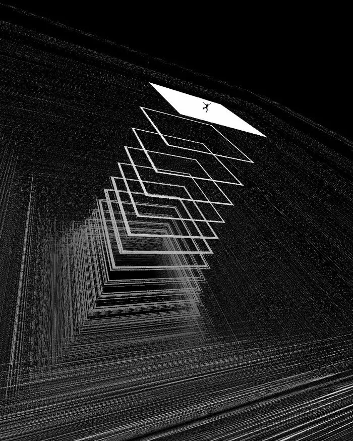 30 Psychedelic Illusions That Will Make You Want To Scroll Up And Down, Created By This Artist