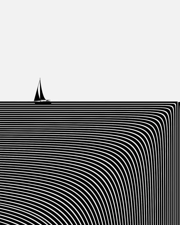 30 Psychedelic Illusions That Will Make You Want To Scroll Up And Down, Created By This Artist